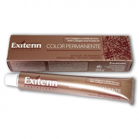 Exitenn Color Permanente 60 ml. Sin Olor y Sin Amoniaco